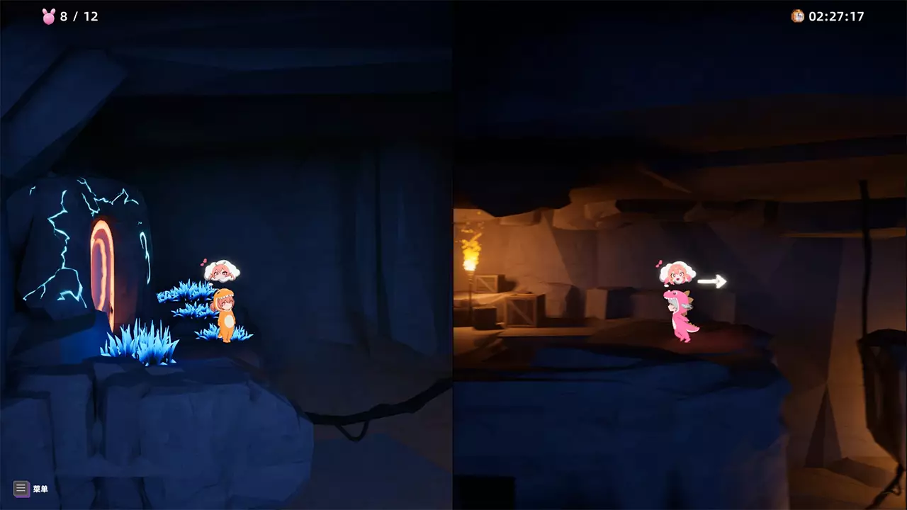 分头行动:chibichibi-Head’s Adventures: chibichibi-游戏截图-好玩游戏库