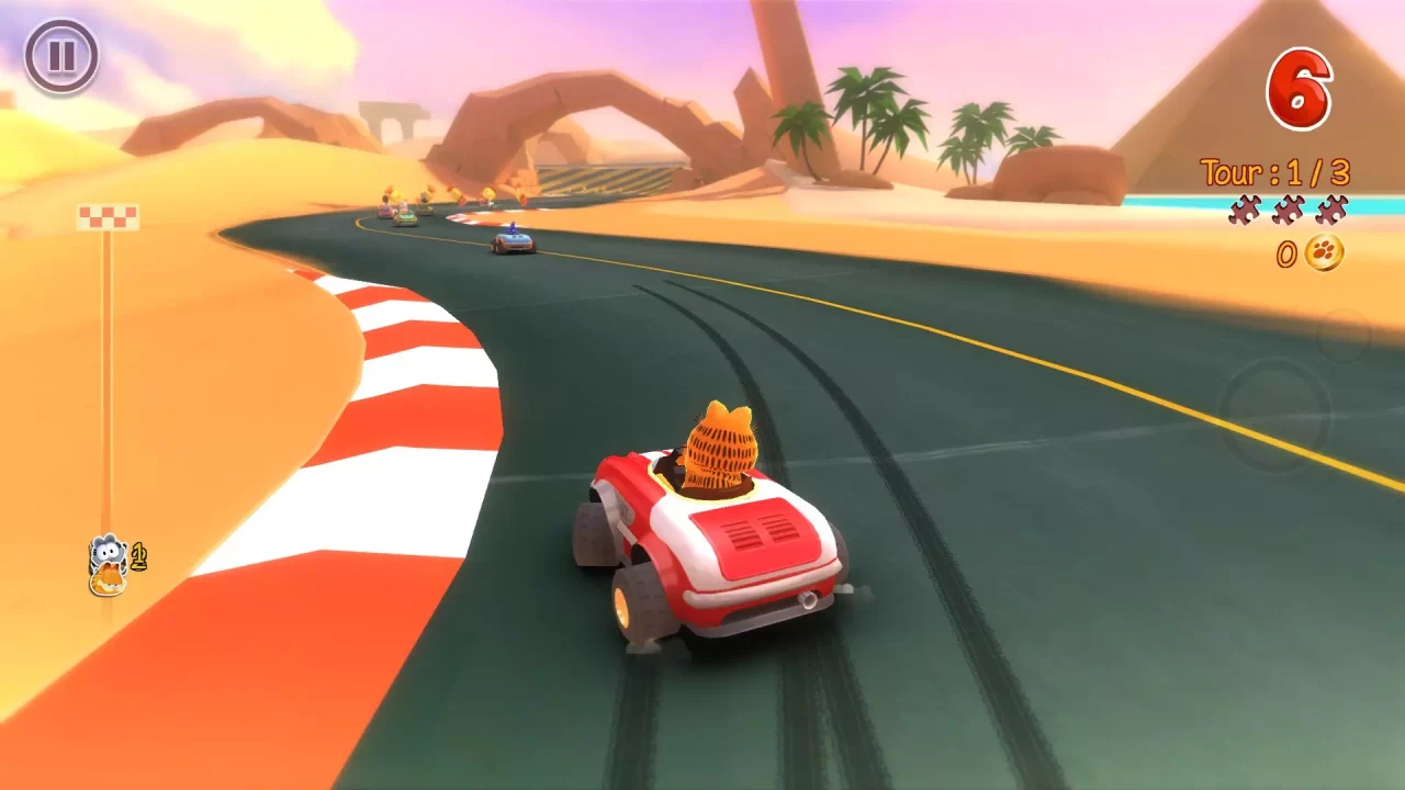 -Garfield Kart-游戏截图-好玩游戏库
