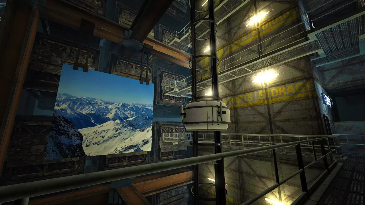 -Aperture Tag: The Paint Gun Testing Initiative-游戏截图-好玩游戏库