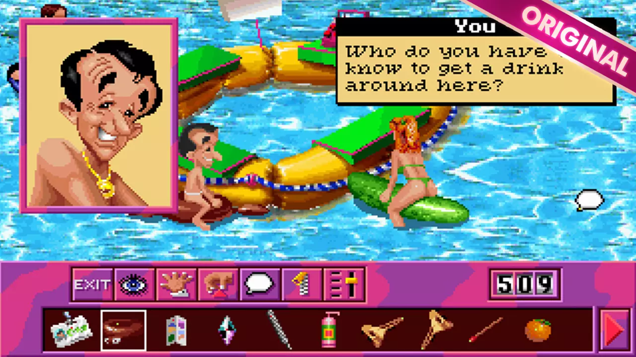 -Leisure Suit Larry 6 - Shape Up Or Slip Out-游戏截图-好玩游戏库