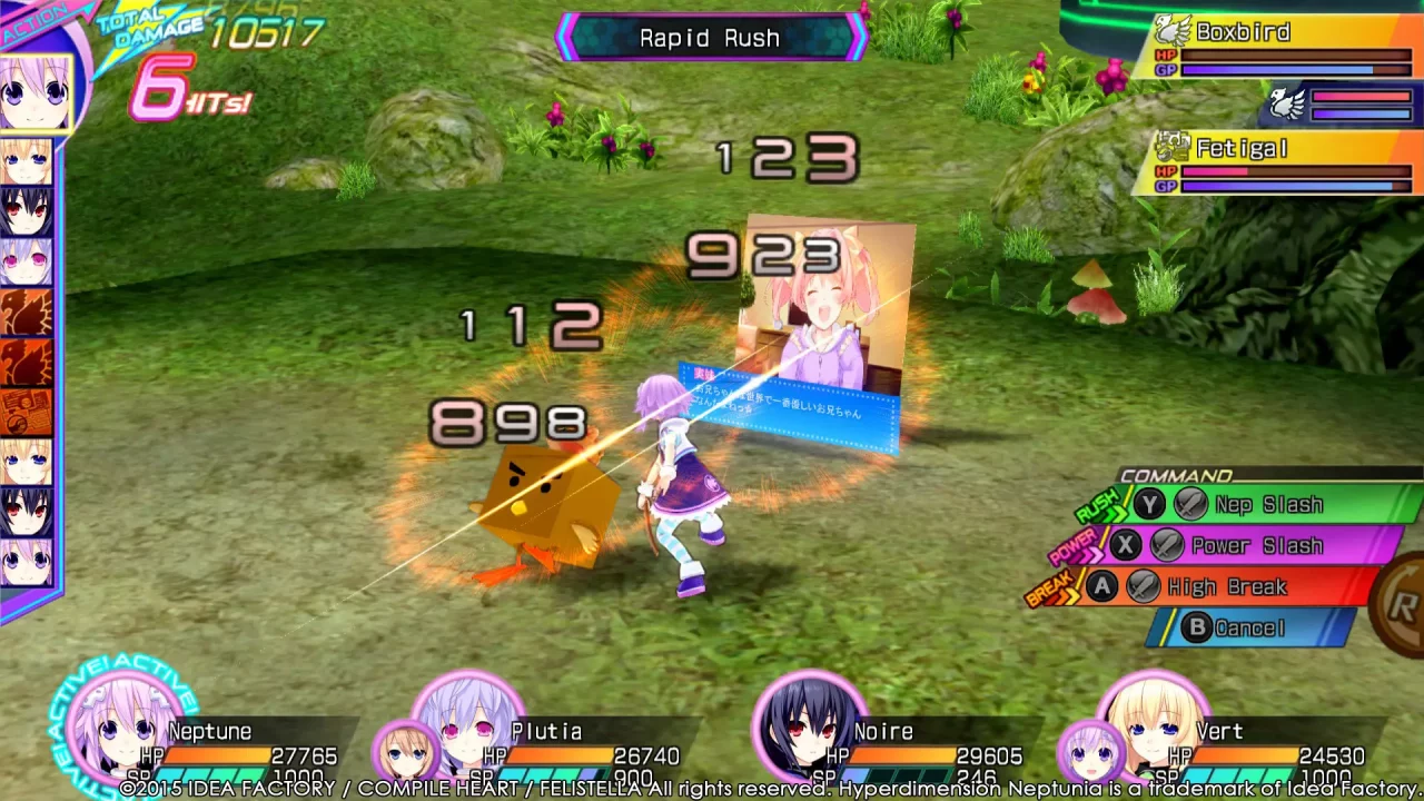 -Hyperdimension Neptunia Re ; Birth3 V Generation-游戏截图-好玩游戏库