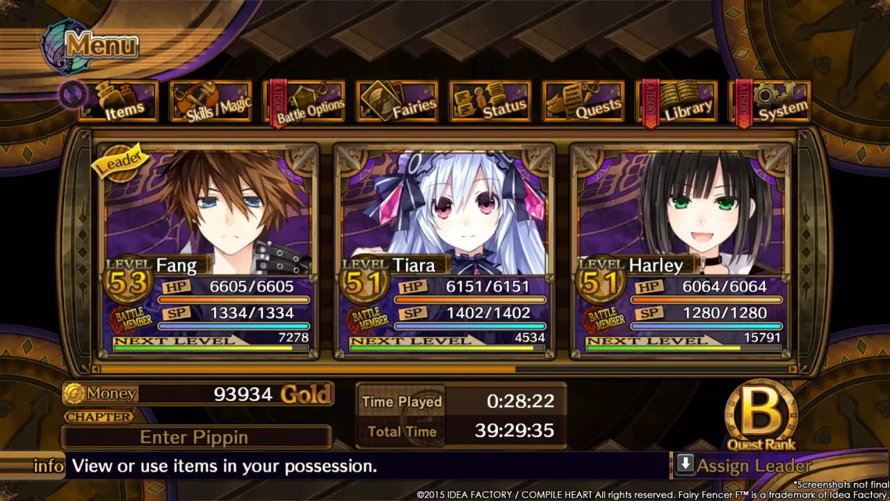 妖精剑士 F-Fairy Fencer F-游戏截图-好玩游戏库