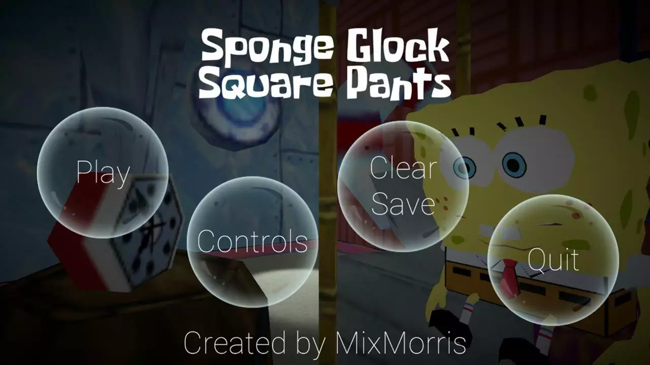 SpongeGlock SquarePants