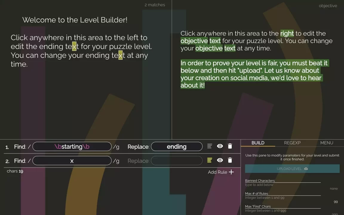 -Copy Editor: A RegEx Puzzle-游戏截图-好玩游戏库