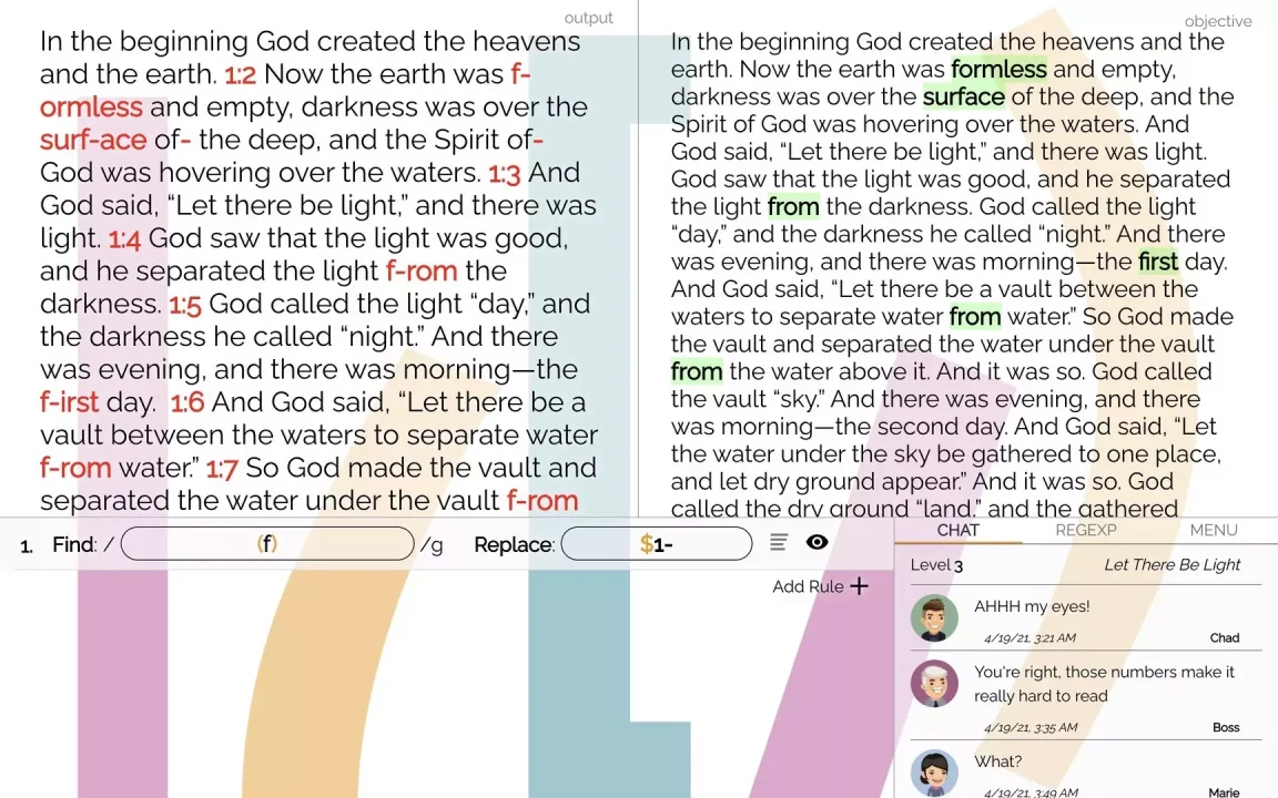 -Copy Editor: A RegEx Puzzle-游戏截图-好玩游戏库