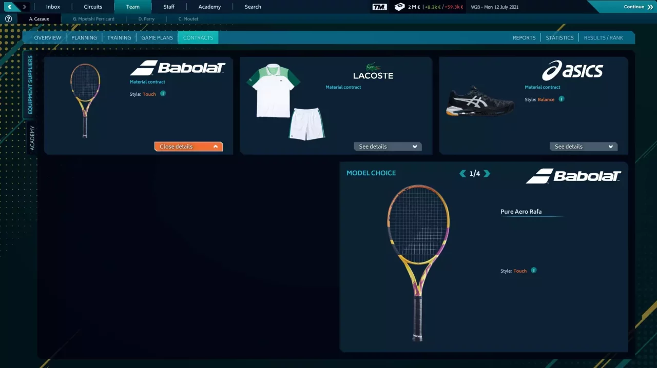 -Tennis Manager 2021-游戏截图-好玩游戏库