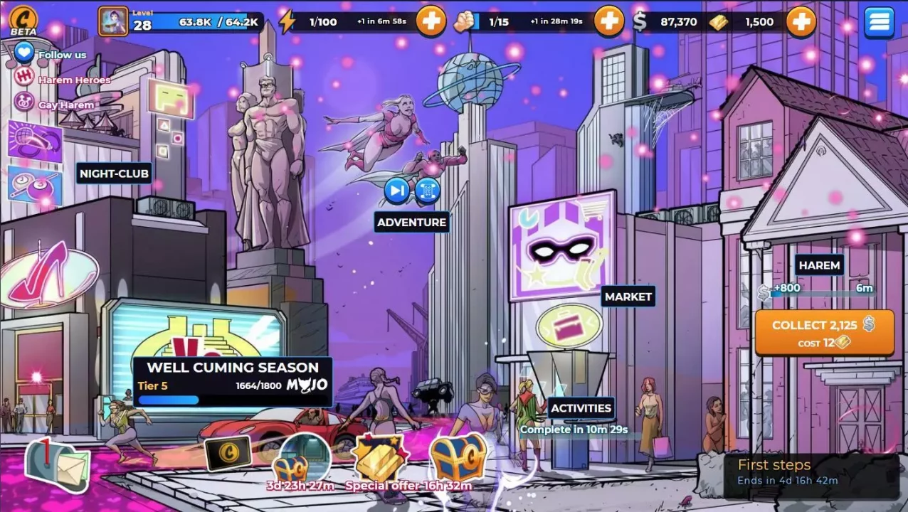 -Comix Harem-游戏截图-好玩游戏库