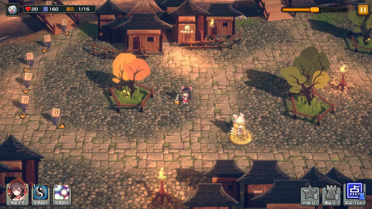 -Touhou Monster TD ~ 幻想乡妖怪塔防-游戏截图-好玩游戏库