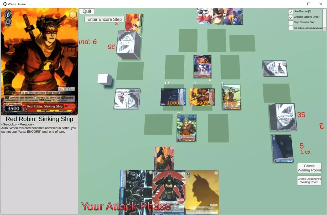 -Weiss Schwarz Card Game Simulator V0.1-游戏截图-好玩游戏库