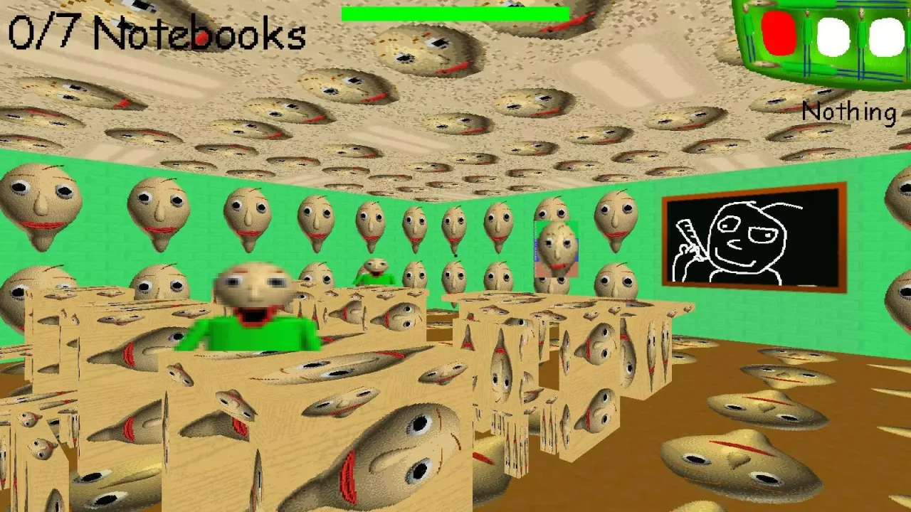 -Baldi's Baldi's in Education and Baldies-游戏截图-好玩游戏库