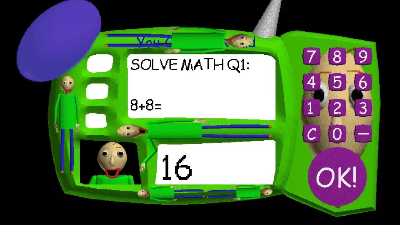 -Baldi's Baldi's in Education and Baldies-游戏截图-好玩游戏库