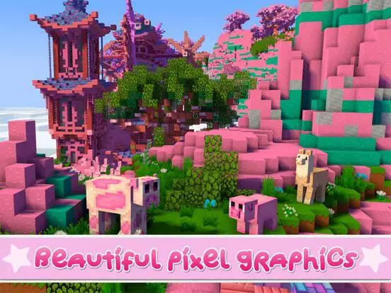 -Kawaii World - Craft and Build-游戏截图-好玩游戏库