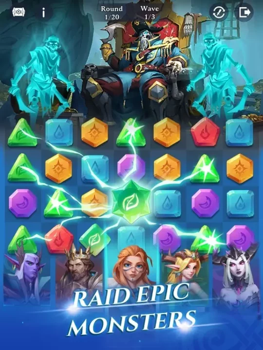 -Call of Antia: Match 3 RPG-游戏截图-好玩游戏库