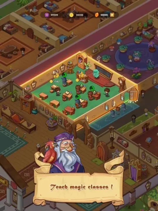 -Idle Magic Academy-游戏截图-好玩游戏库