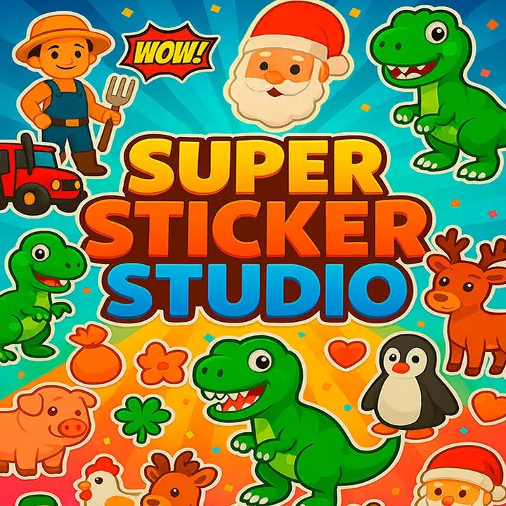 超级贴纸工作室 | Super Sticker Studio