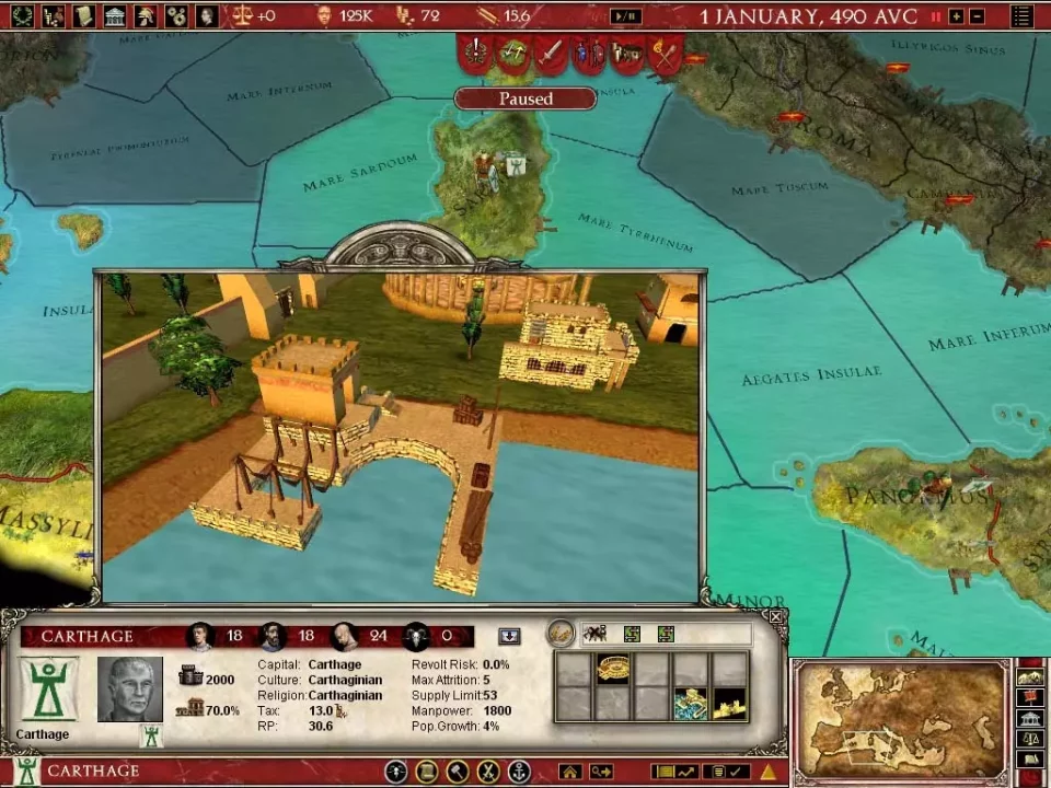 -Europa Universalis: Rome - Gold Edition-游戏截图-好玩游戏库