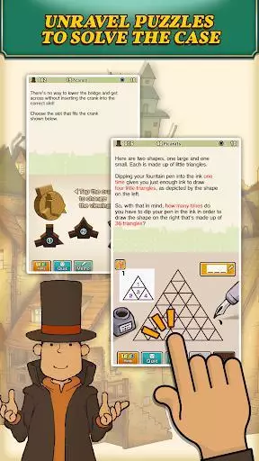 -Professor Layton and the Curious Village-游戏截图-好玩游戏库