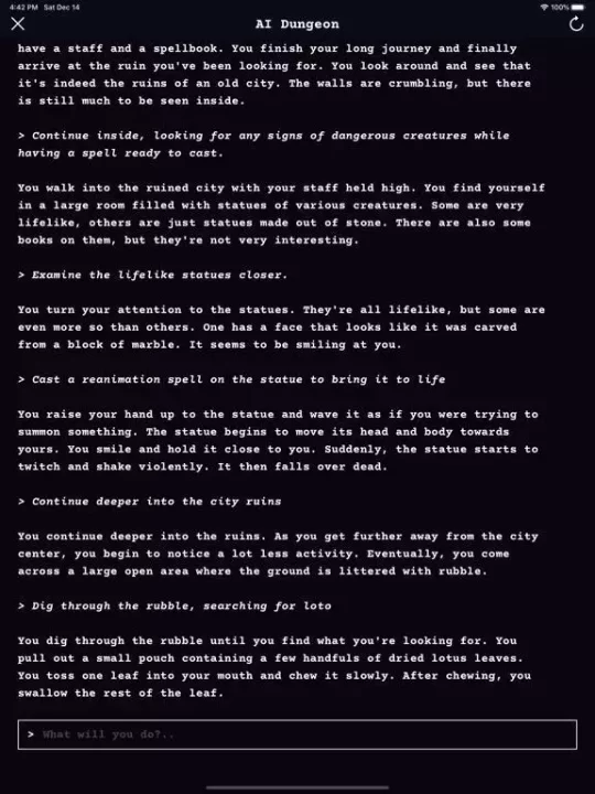 -AI Dungeon-游戏截图-好玩游戏库