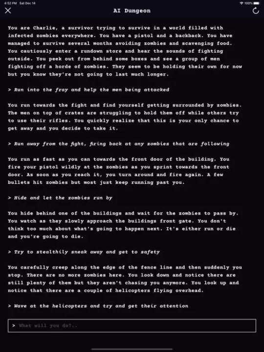 -AI Dungeon-游戏截图-好玩游戏库