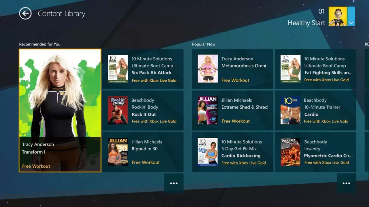 -Xbox Fitness-游戏截图-好玩游戏库