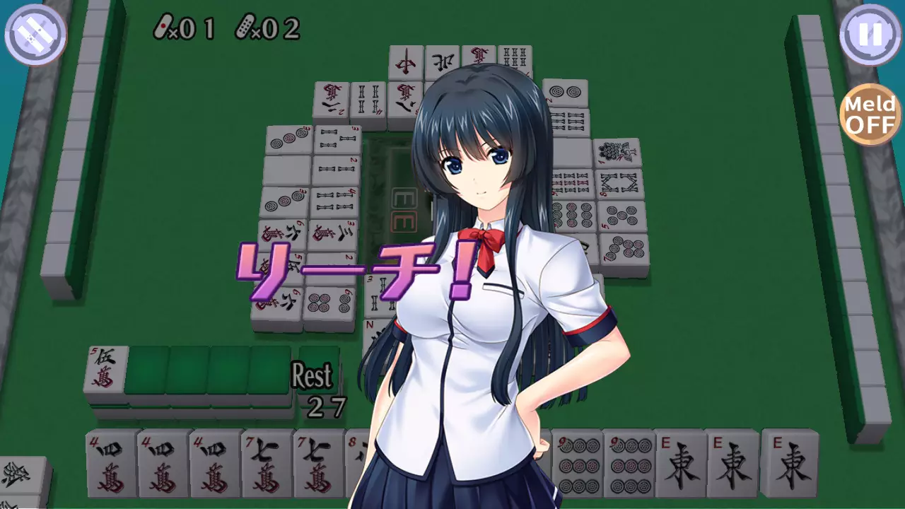 -Mahjong Pretty Girls Battle: School Girls Edition-游戏截图-好玩游戏库