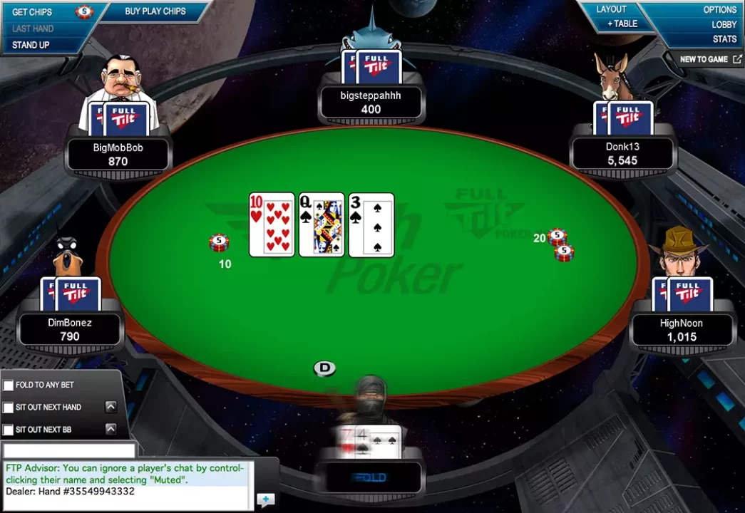 -Full Tilt Poker-游戏截图-好玩游戏库