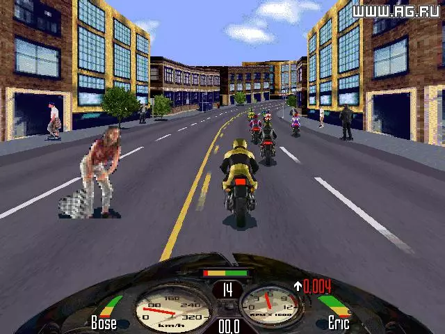 -Road Rash (1996)-游戏截图-好玩游戏库