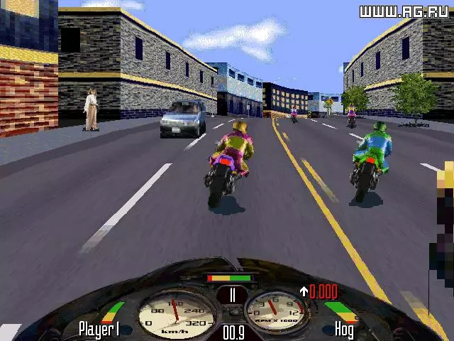 -Road Rash (1996)-游戏截图-好玩游戏库