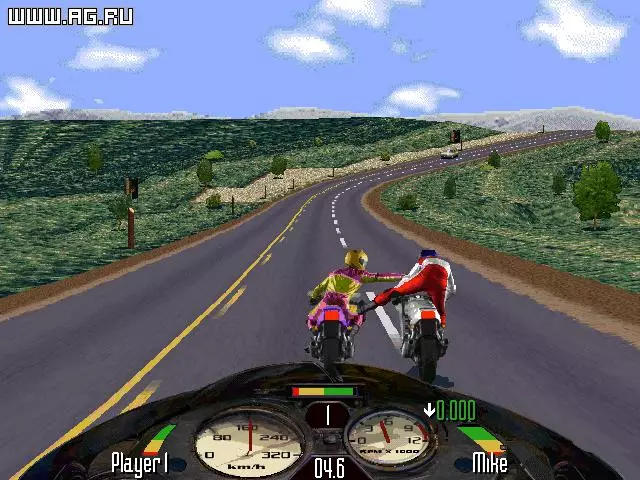 -Road Rash (1996)-游戏截图-好玩游戏库