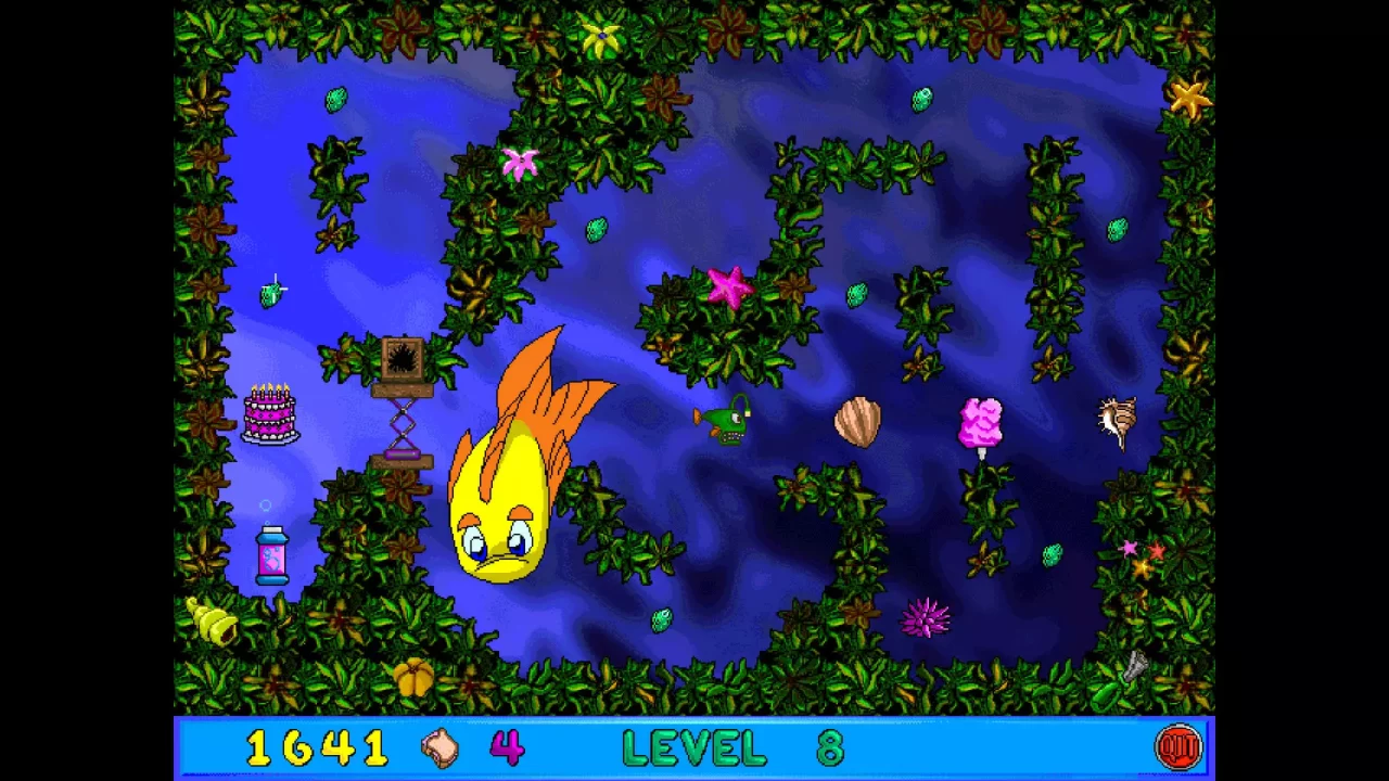 -Freddi Fish and Luther's Maze Madness-游戏截图-好玩游戏库
