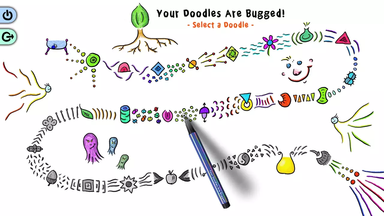 -Your Doodles Are Bugged!-游戏截图-好玩游戏库