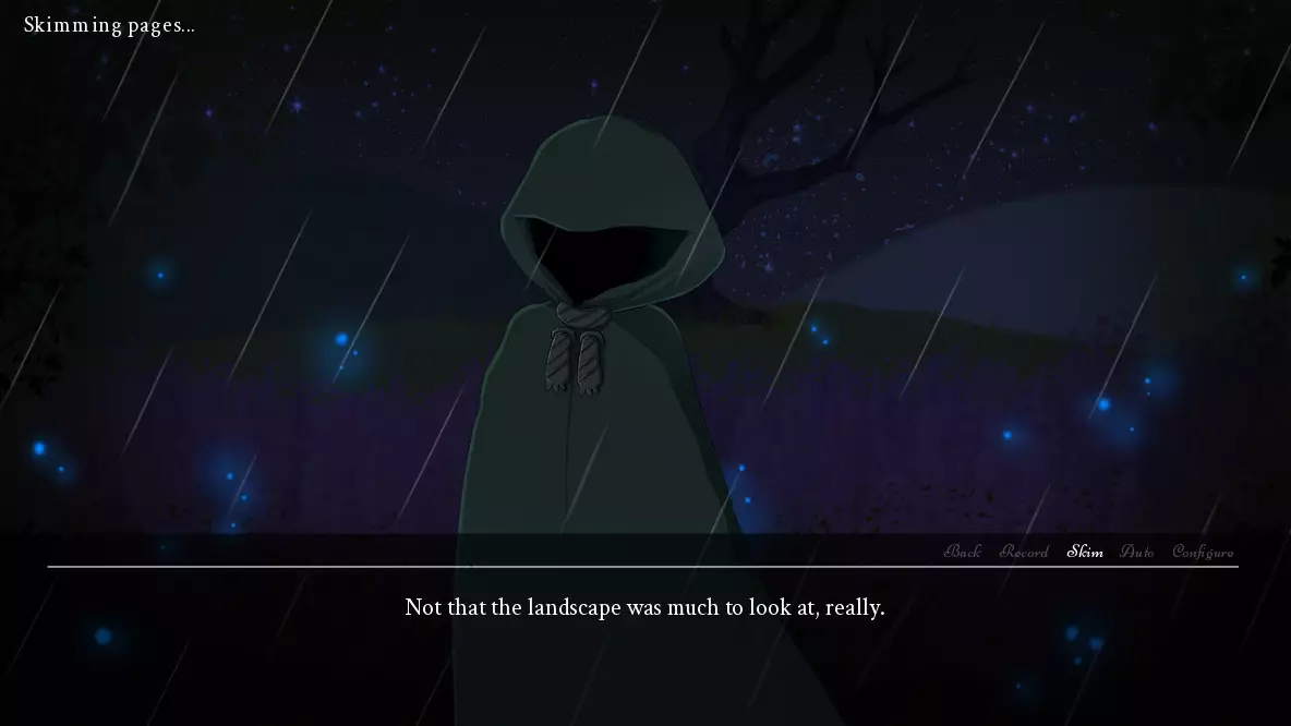 Once on a windswept night