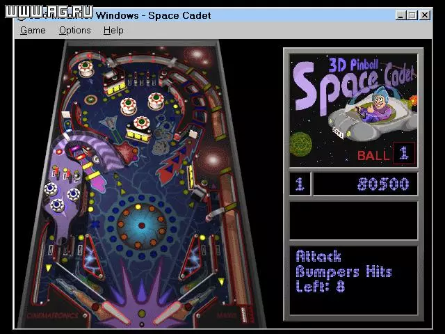 3D Pinball: Space Cadet