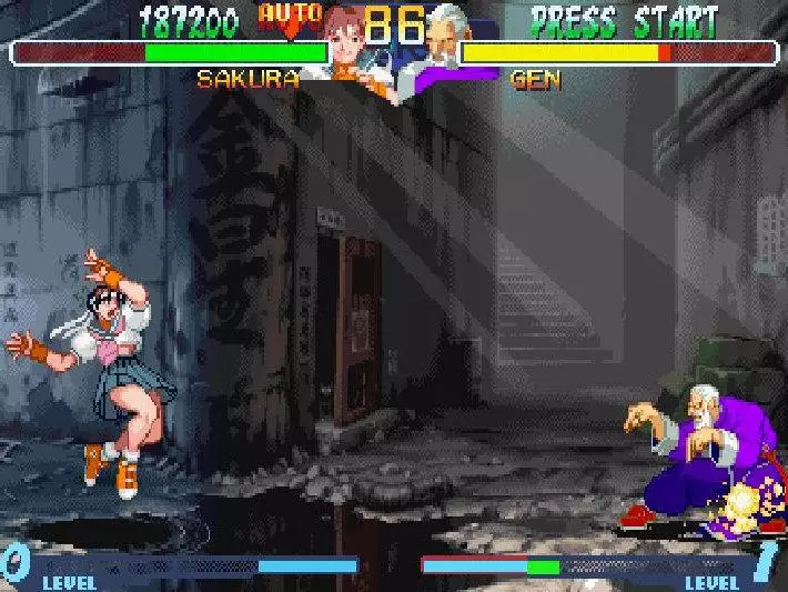 -Street Fighter Alpha 2-游戏截图-好玩游戏库