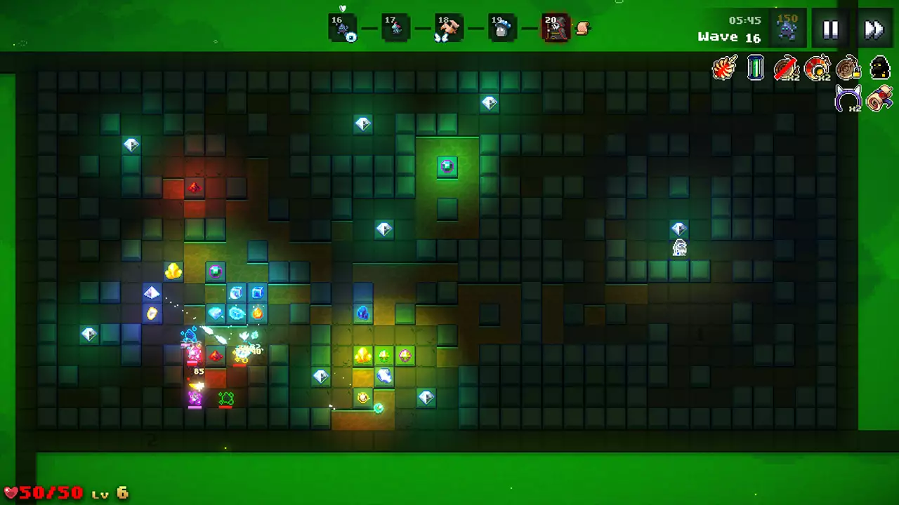 宝石矿工塔防-Gem Miner TD-游戏截图-好玩游戏库