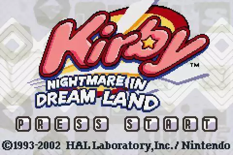 Kirby: Nightmare in Dream Land