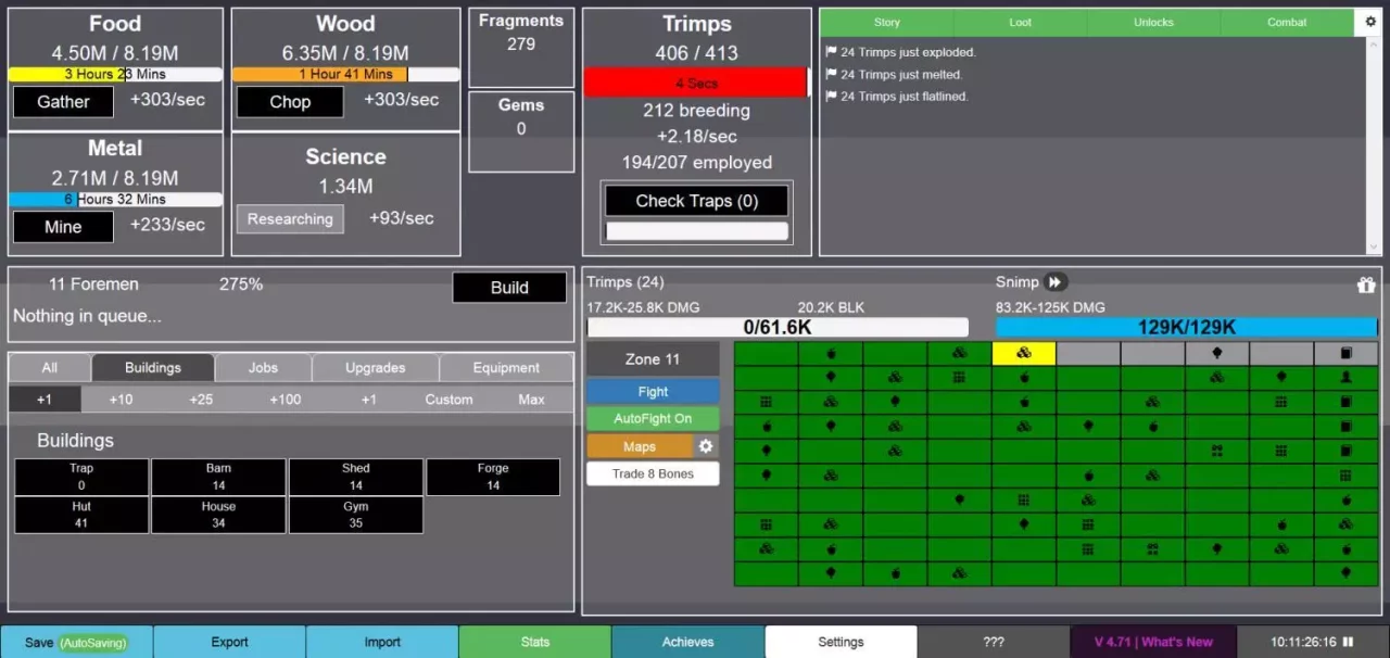 -Trimps-游戏截图-好玩游戏库