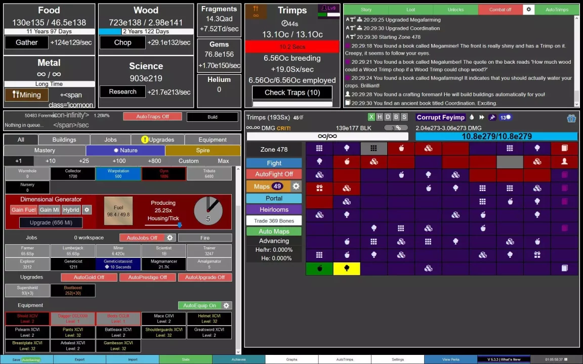 -Trimps-游戏截图-好玩游戏库
