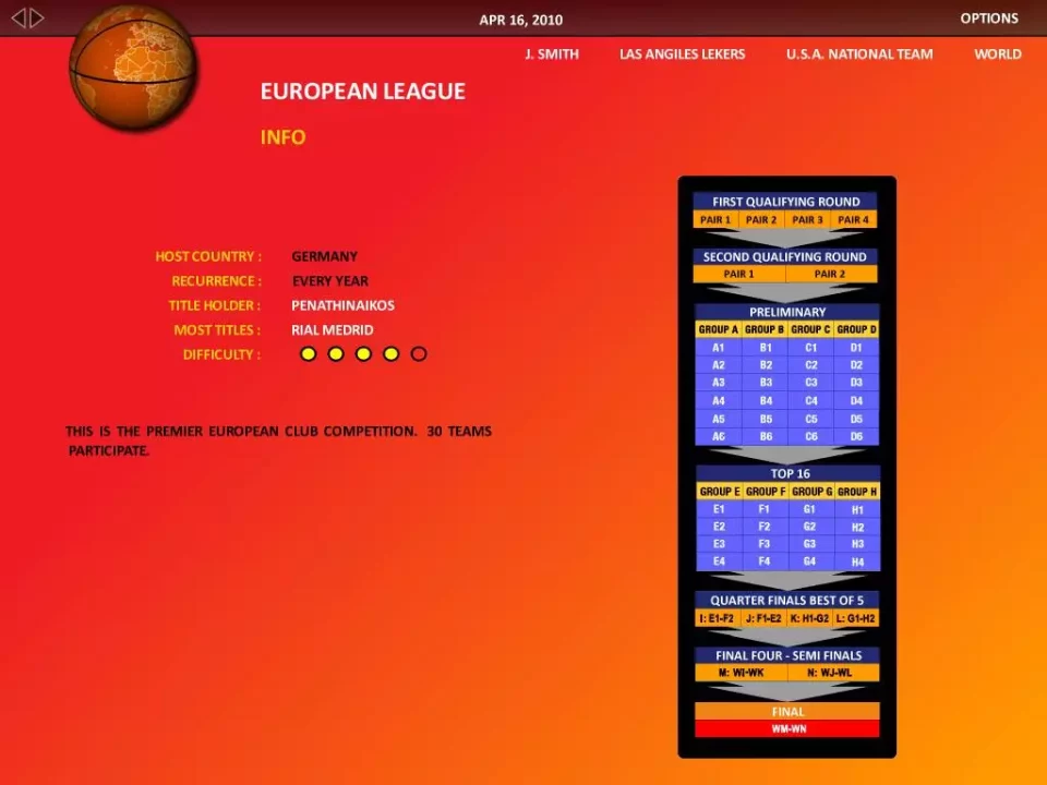 -World Basketball Manager 2010-游戏截图-好玩游戏库