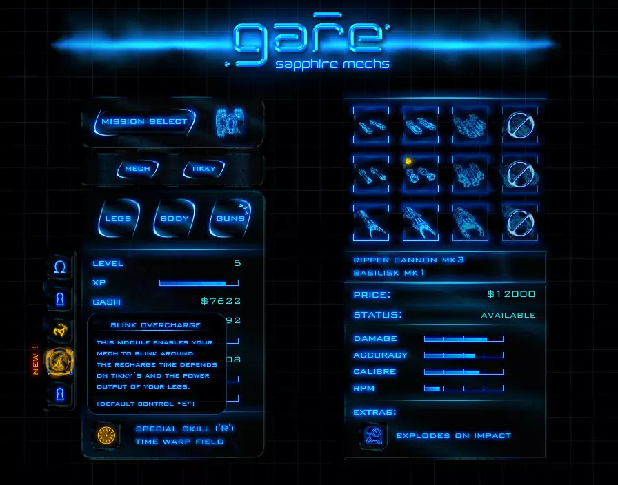 -Gare Sapphire Mechs-游戏截图-好玩游戏库