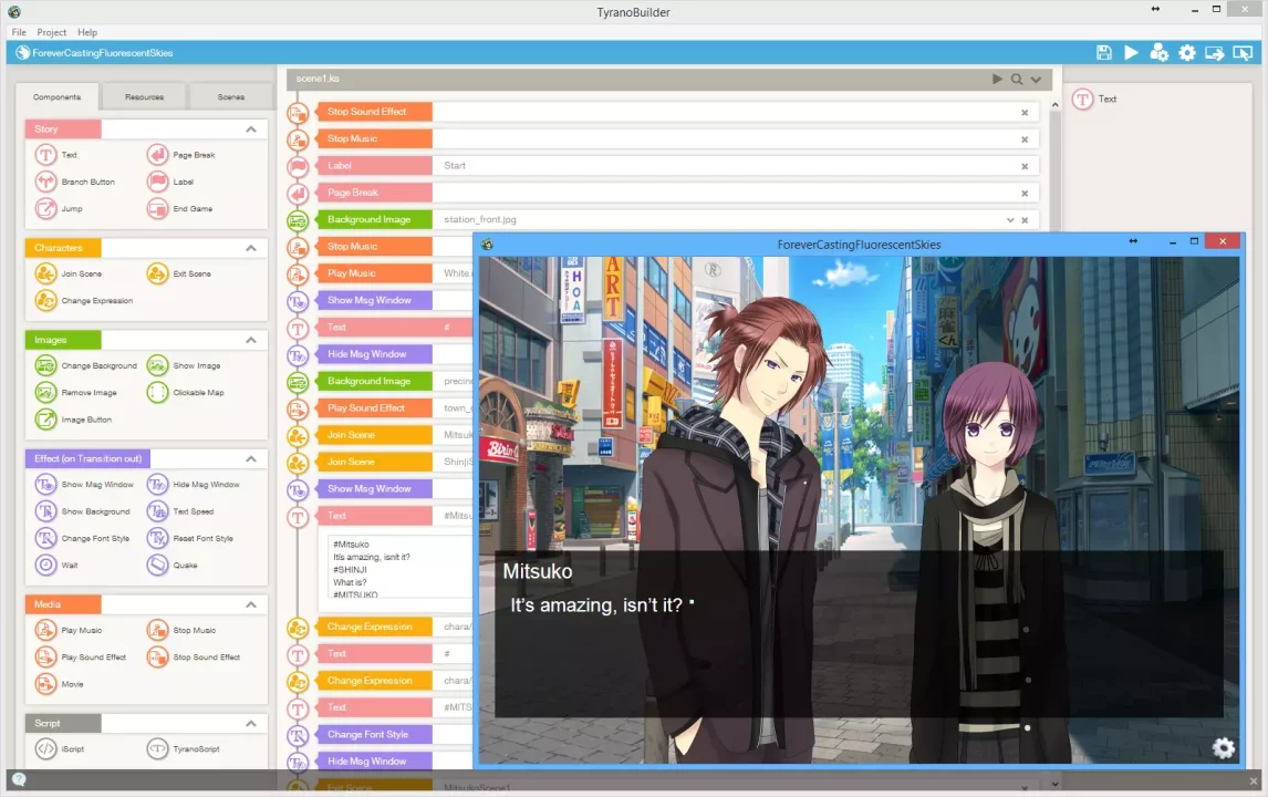 -TyranoBuilder Visual Novel Studio-游戏截图-好玩游戏库