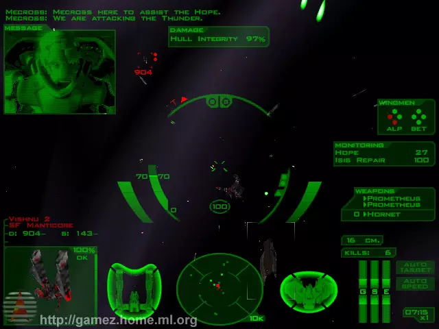 -Descent: FreeSpace – The Great War (1998)-游戏截图-好玩游戏库