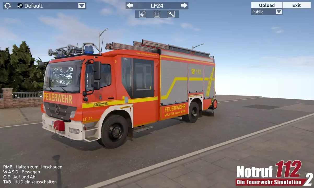 -Notruf 112 - Die Feuerwehr Simulation 2: Showroom-游戏截图-好玩游戏库