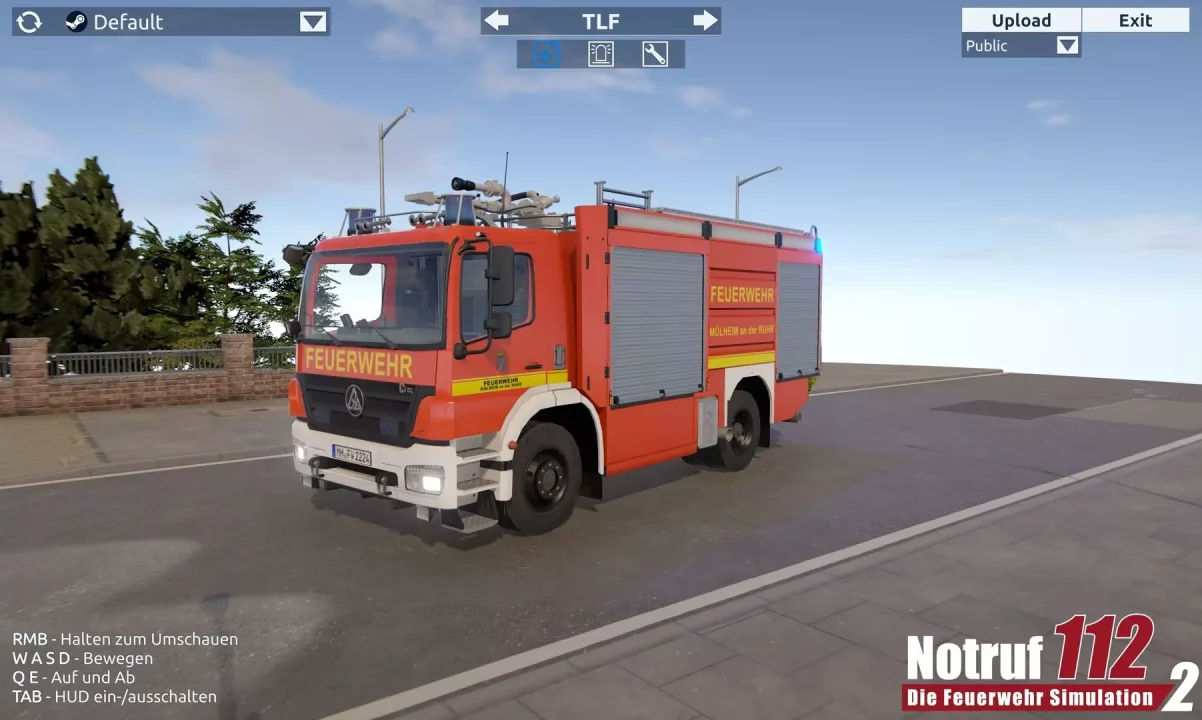 -Notruf 112 - Die Feuerwehr Simulation 2: Showroom-游戏截图-好玩游戏库