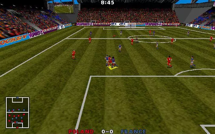 -VR Soccer '96-游戏截图-好玩游戏库