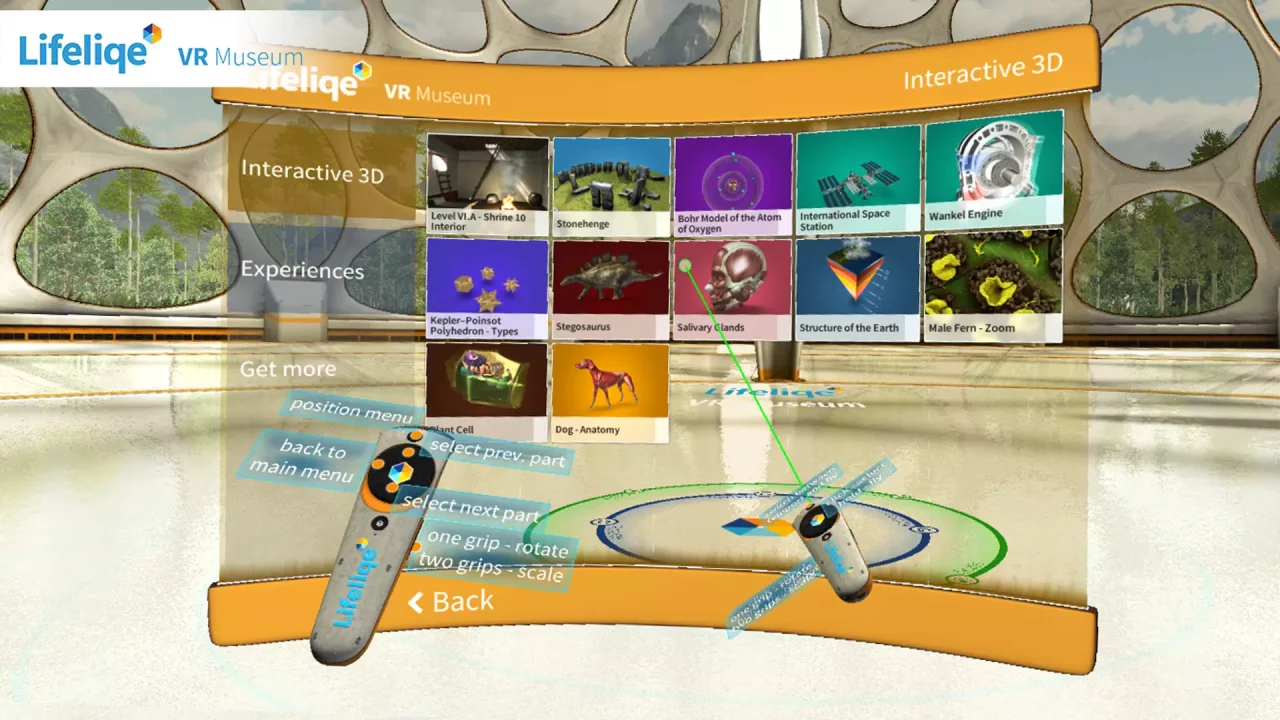 Lifeliqe VR Museum