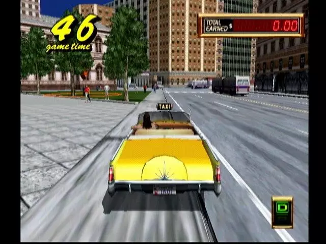 -Crazy Taxi 2-游戏截图-好玩游戏库
