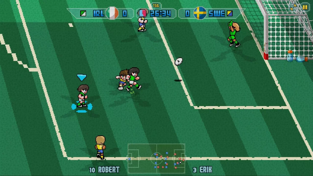 -Pixel Cup Soccer 17-游戏截图-好玩游戏库