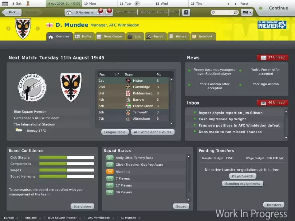 -Football Manager 2010-游戏截图-好玩游戏库