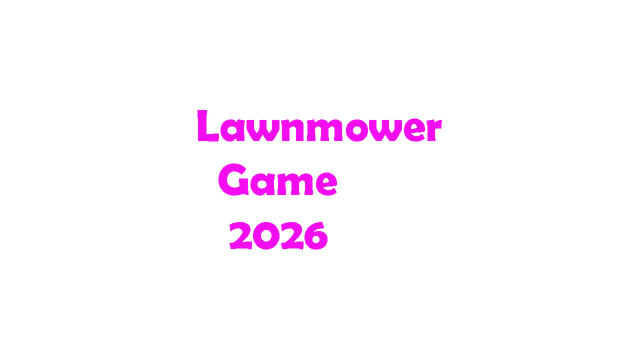 割草机游戏2026 | Lawnmower game 2026
